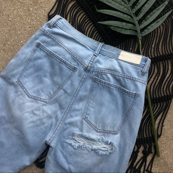 Ziggy Denim Distressed High Waist Jeans Size 28 - Picture 8 of 9